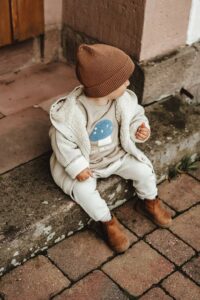 Pletený zateplený sveter bunda mimi kids 1980000000_a (3)