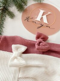 Dievčenský sveter waflový staroružová mimi kids 1150000195_a (2)