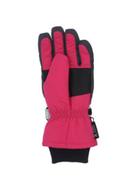 Dievčenské reflexné lyžiarske rukavice ružová mimi kids 18103-970800_2567_a (2)