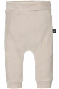 Jemné menčestrové velúrové pudlové nohavice béžové mimi kids 1710000032_a (1)