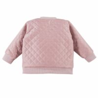 Dievčenská jarná letná prešívaná bunda ružová mimi kids 1860000010_a (4)