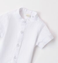 Chlapčenská ľanová košeľa s krátkym rukávom mimi kids 1230000436_a (2)