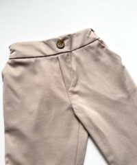 Chlapčenské elegantné béžové nohavice mimi kids 8900000141_a (2)