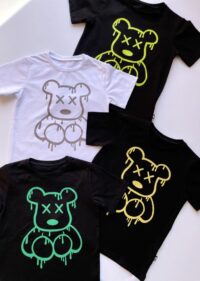 Chlapčenské tričko krátky rukáv so zeleným mackom – čierna mimi kids 4900000172_a (2)