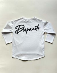 Chlapčenské tričko s dlhým rukávom Despacito biela mimi kids 7900000227_a (1)