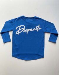 Chlapčenské tričko s dlhým rukávom Despacito modrá mimi kids 7900000228_a (1)