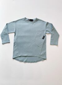 Chlapčenské tričko s dlhým rukávom Despacito zelenomodrá mimi kids 7900000229_a (3)