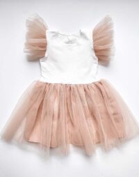 Dievčenské elegantné šaty s tylovou sukňou mimi kids 2250000000_a (1)