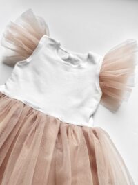 Dievčenské elegantné šaty s tylovou sukňou mimi kids 2250000000_a (2)