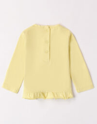 Dievčenské tričko s dlhým rukávom žltá mimi kids 1230000608_a (2)