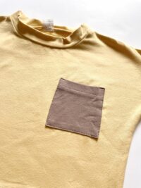 Chlapčenský komplet kraťase + tričko žltá mimi kids 1150000105 (3)