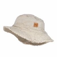 Detský letný klobúk bez uväzovania s UPF 50 nude mimi kids 43500-130700_0062_a (2)