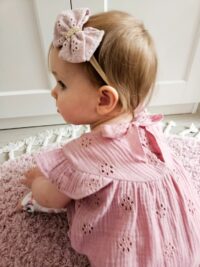 Dievčenská mušelínová madeirová tunika ružová mimi kids 1030000771_a (1)