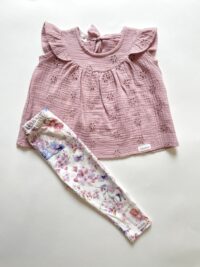 Dievčenská mušelínová madeirová tunika ružová mimi kids 1030000771_a (3)
