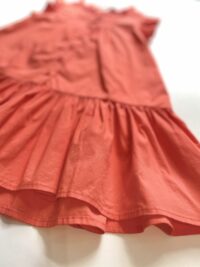 Dievčenské letné šaty oranžová mimi kids 1230000617_a (3)