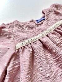 Dievčenské letné šaty s krátkym rukávom ružová mimi kids 1180000055_a (3)