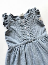 Dievčenské rifľové šaty modrá mimi kids 1000000365_a (2)