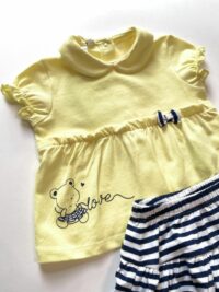 Dievčenský komplet tričko + sukinička bloomersy mimi kids 1230000026_a (2)