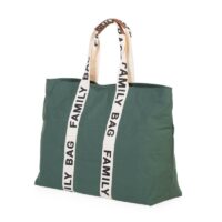 Childhome Cestovná taška Family Bag Canvas Green mimi kids 7500000038_a (2)